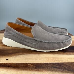 Olukai KA’A Loafer Mens Size 11 (EU 44) Gray Leather Suede Slip On Casual Shoes
